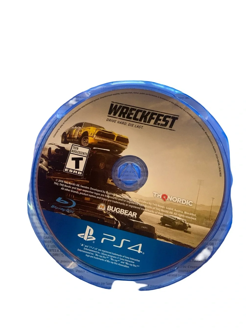 Wreckfest - Sony PlayStation 4‎ drive hard die last